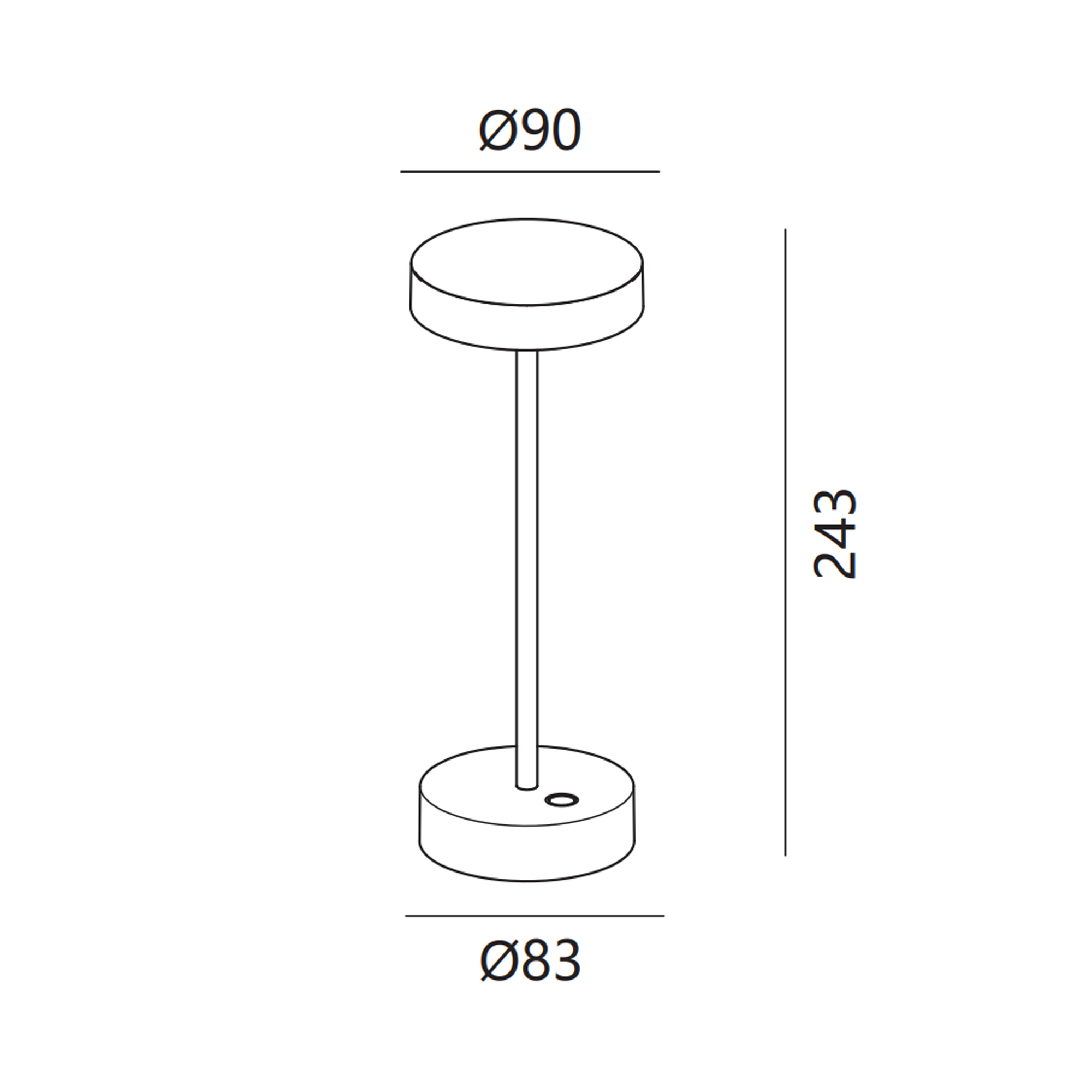 lamp-standy mini-dimensions-image-5