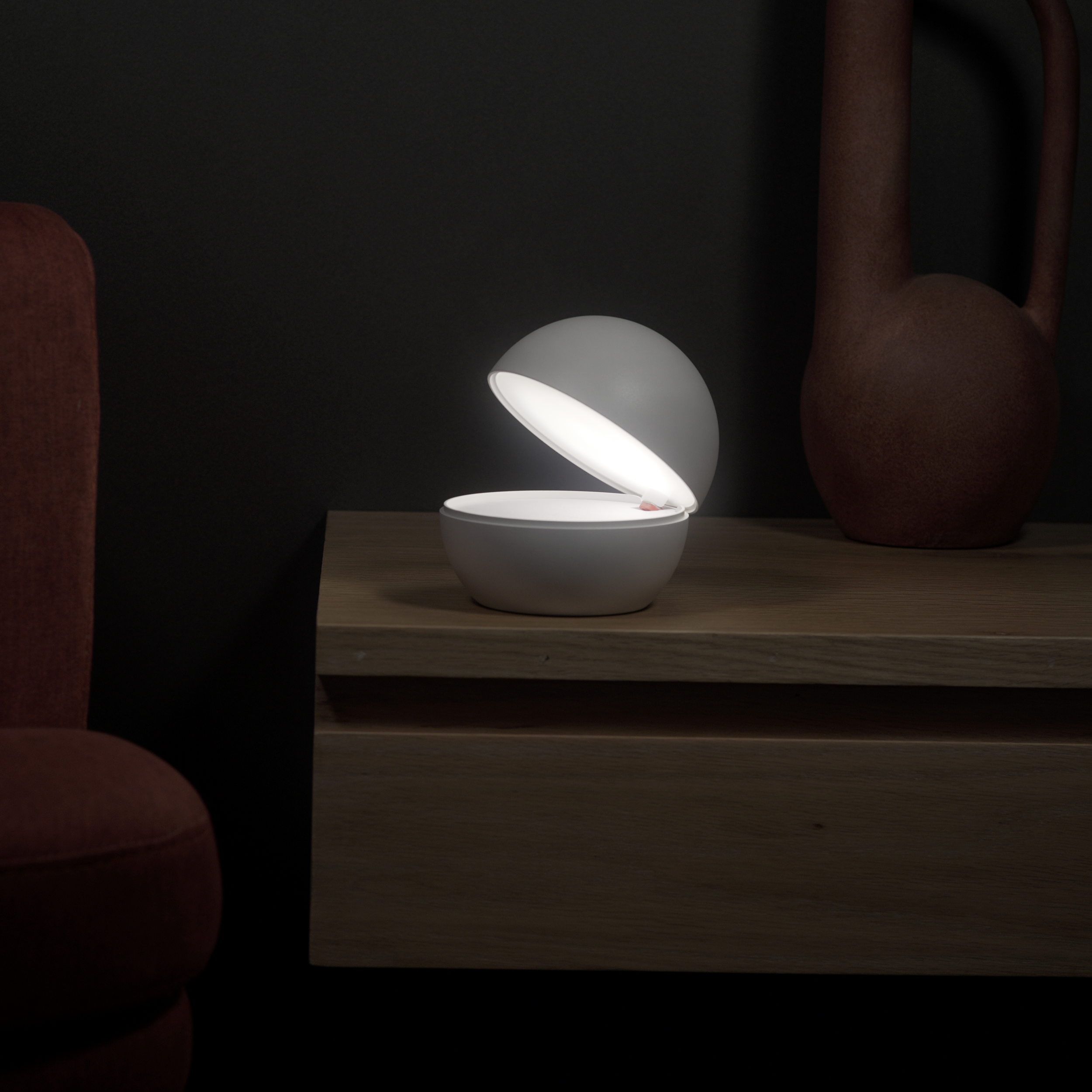  lamp-good night-signal white-image-5